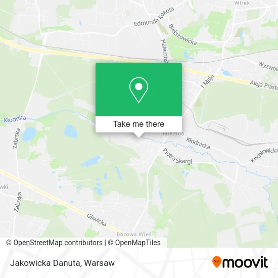 Карта Jakowicka Danuta