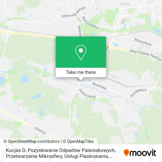 Kucjas D. Pozyskiwanie Odpadów Paleniskowych, Przetwarzanie Mikrosfery, Usługi Piaskowania map