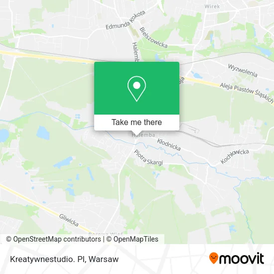 Карта Kreatywnestudio. Pl