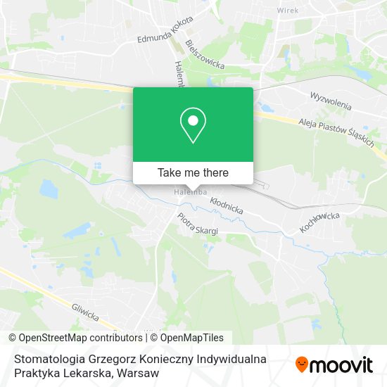 Stomatologia Grzegorz Konieczny Indywidualna Praktyka Lekarska map