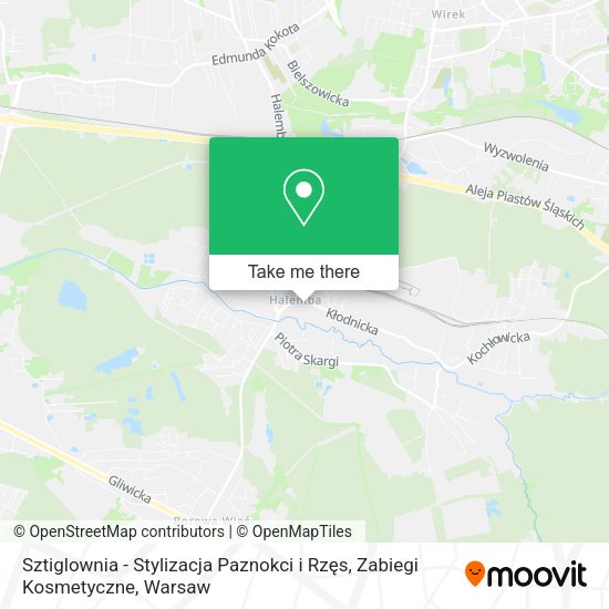 Sztiglownia - Stylizacja Paznokci i Rzęs, Zabiegi Kosmetyczne map