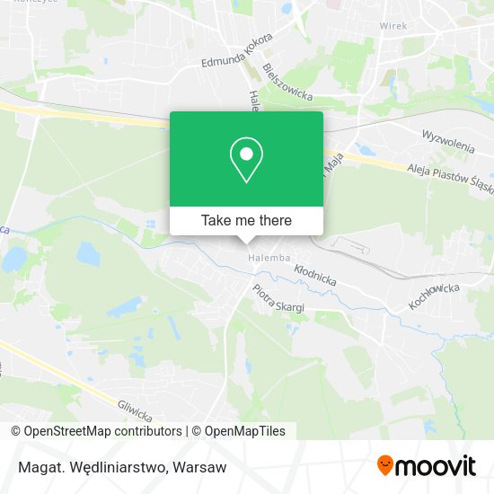 Magat. Wędliniarstwo map