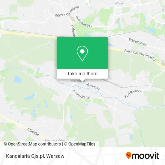 Карта Kancelaria Gjs.pl