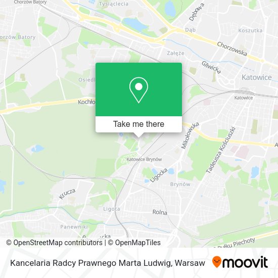 Kancelaria Radcy Prawnego Marta Ludwig map