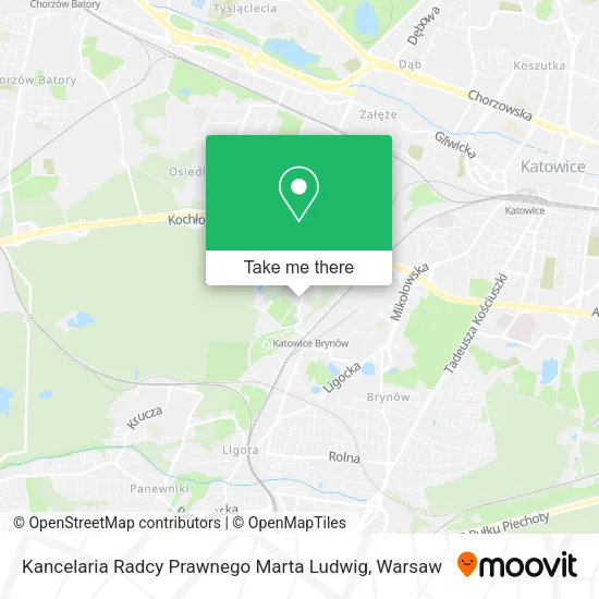 Карта Kancelaria Radcy Prawnego Marta Ludwig