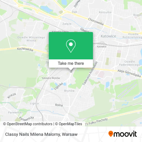 Classy Nails Milena Malorny map