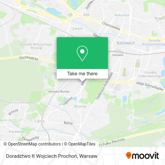 Doradztwo It Wojciech Prochoń map