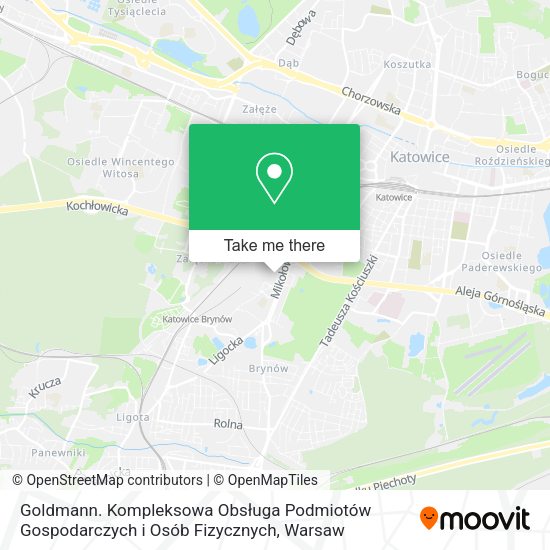 Goldmann. Kompleksowa Obsługa Podmiotów Gospodarczych i Osób Fizycznych map