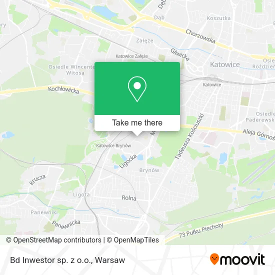 Карта Bd Inwestor sp. z o.o.