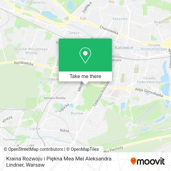 Карта Kraina Rozwoju i Piękna Mea Mel Aleksandra Lindner