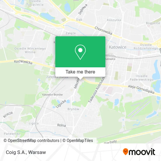 Карта Coig S.A.