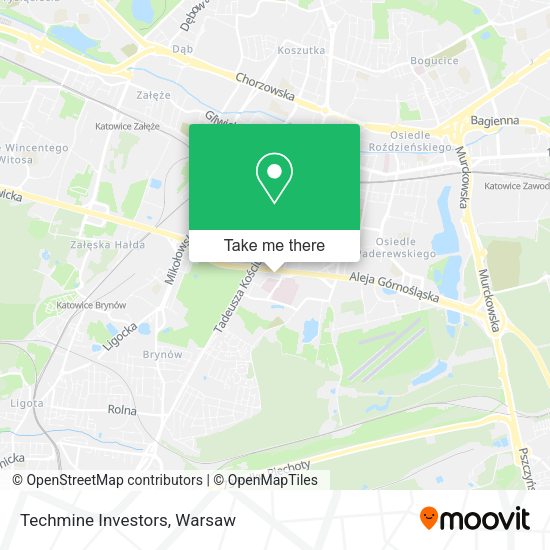 Techmine Investors map