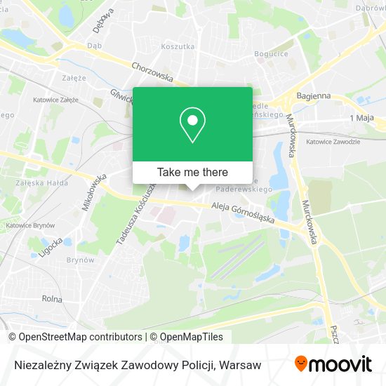 Карта Niezależny Związek Zawodowy Policji