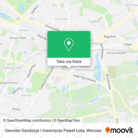 Geovibe Geodezja i Inwestycje Paweł Łata map