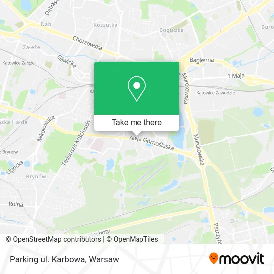 Карта Parking ul. Karbowa