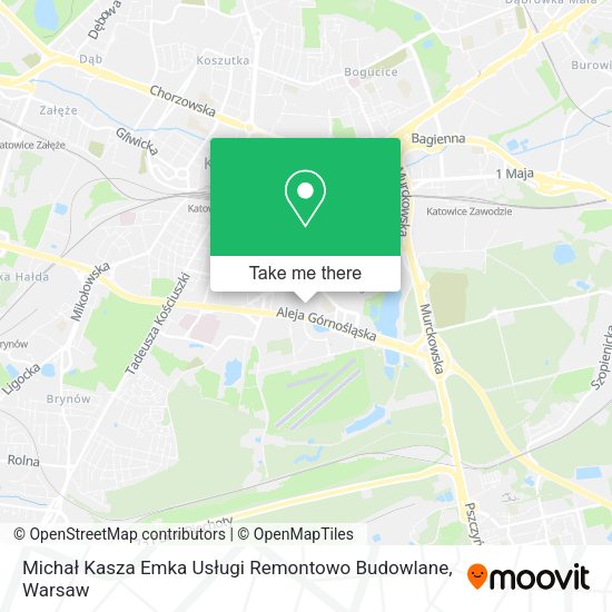 Michał Kasza Emka Usługi Remontowo Budowlane map