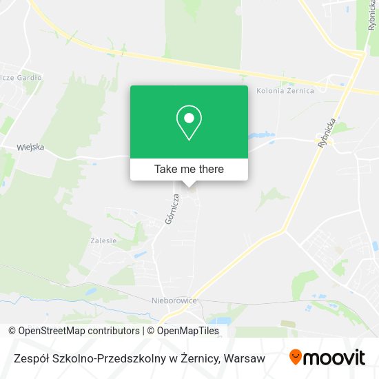 Zespół Szkolno-Przedszkolny w Żernicy map