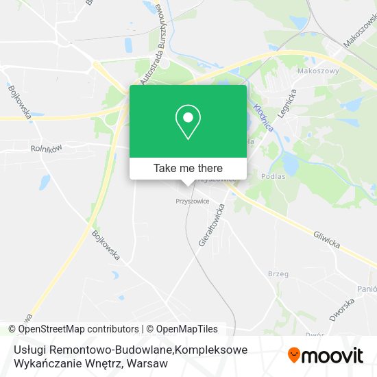 Usługi Remontowo-Budowlane,Kompleksowe Wykańczanie Wnętrz map