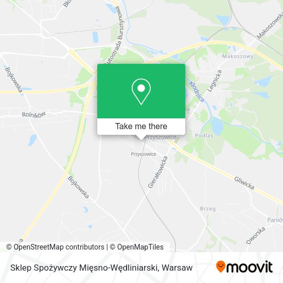 Sklep Spożywczy Mięsno-Wędliniarski map