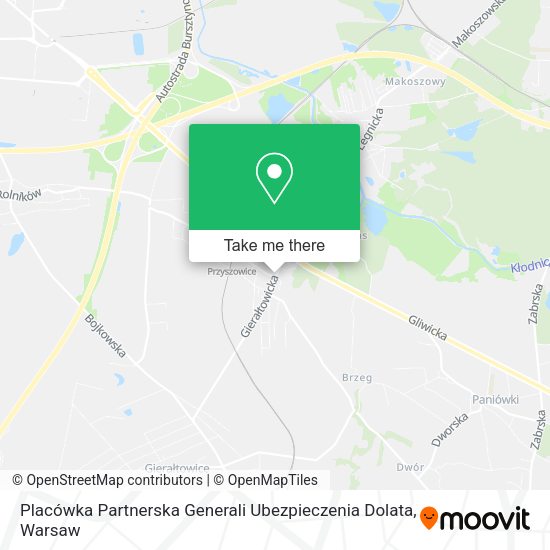 Placówka Partnerska Generali Ubezpieczenia Dolata map