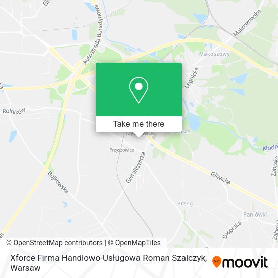 Xforce Firma Handlowo-Usługowa Roman Szalczyk map