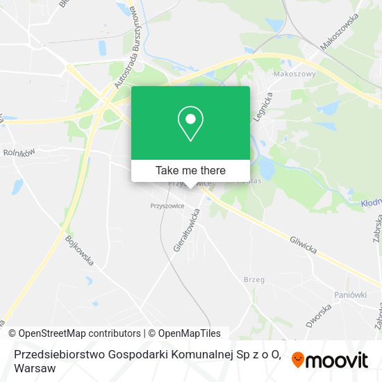 Przedsiebiorstwo Gospodarki Komunalnej Sp z o O map