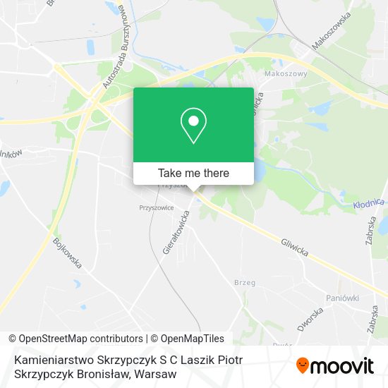 Kamieniarstwo Skrzypczyk S C Laszik Piotr Skrzypczyk Bronisław map