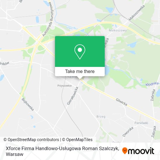 Xforce Firma Handlowo-Usługowa Roman Szalczyk map