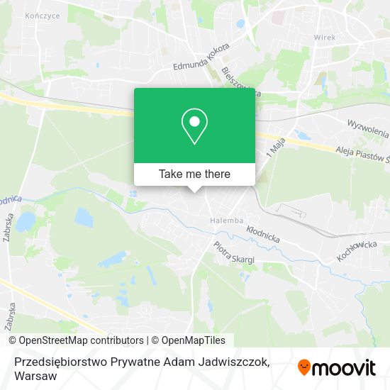 Przedsiębiorstwo Prywatne Adam Jadwiszczok map