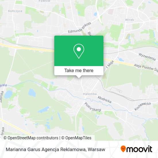 Marianna Garus Agencja Reklamowa map