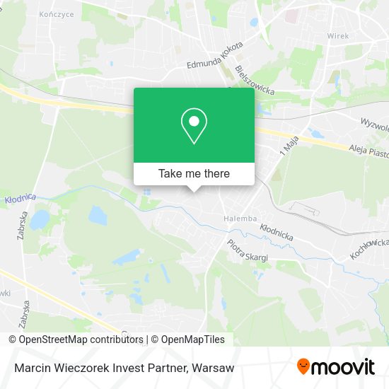 Marcin Wieczorek Invest Partner map