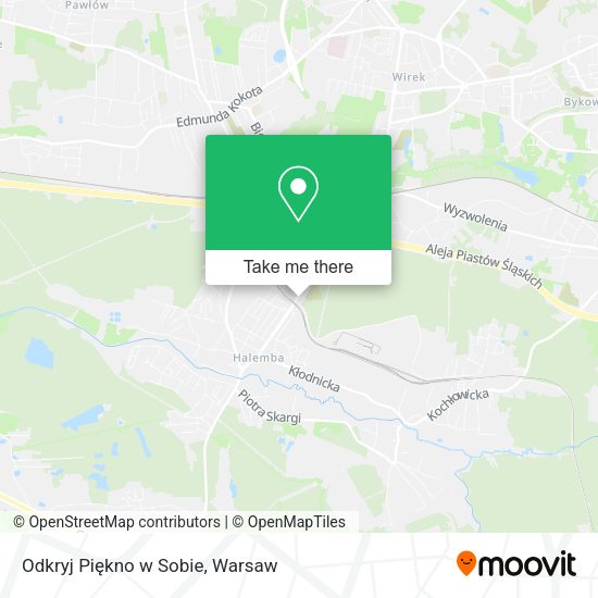 Odkryj Piękno w Sobie map