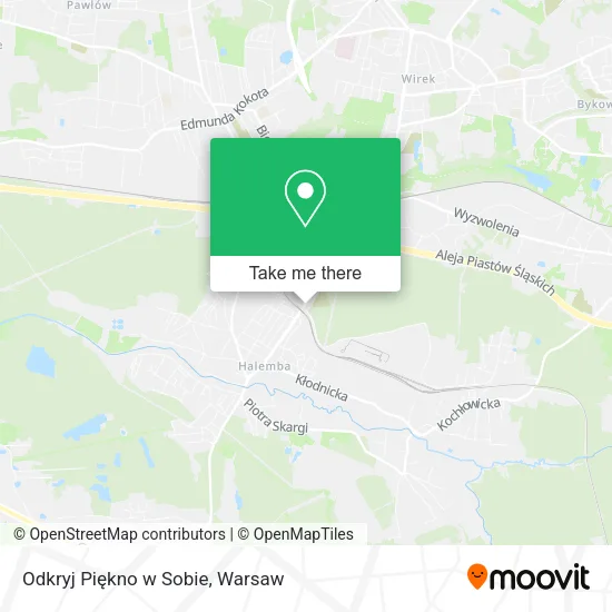 Карта Odkryj Piękno w Sobie