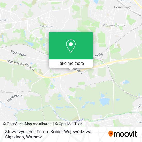 Stowarzyszenie Forum Kobiet Województwa Śląskiego map