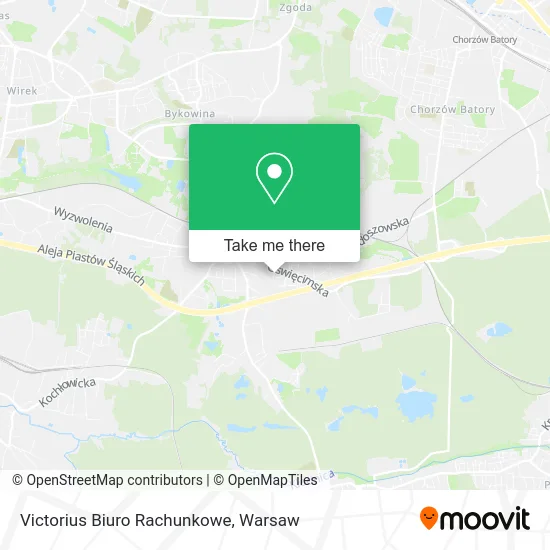 Карта Victorius Biuro Rachunkowe