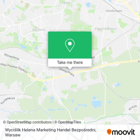 Wyciślik Helena Marketing Handel Bezpośredni map