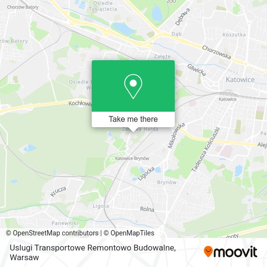 Uslugi Transportowe Remontowo Budowalne map