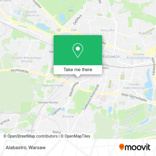 Карта Alabastro