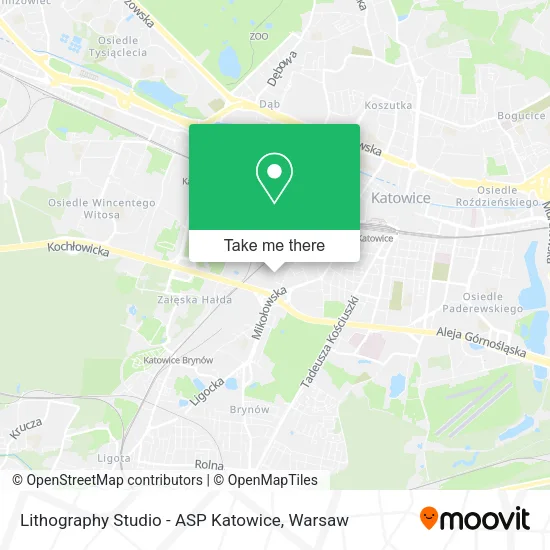 Карта Lithography Studio - ASP Katowice