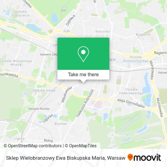 Sklep Wielobranzowy Ewa Biskupska Maria map