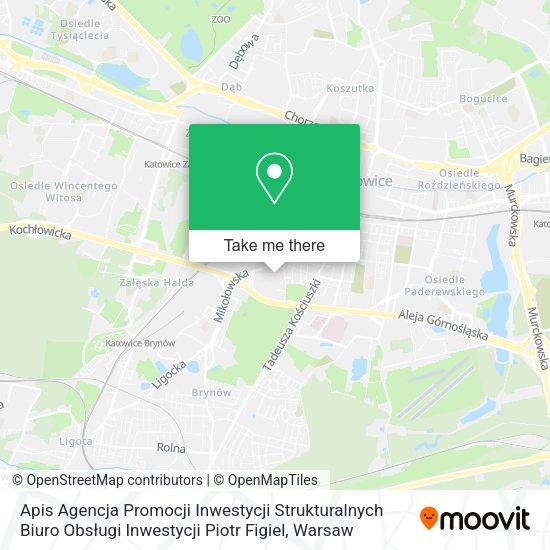 Apis Agencja Promocji Inwestycji Strukturalnych Biuro Obsługi Inwestycji Piotr Figiel map