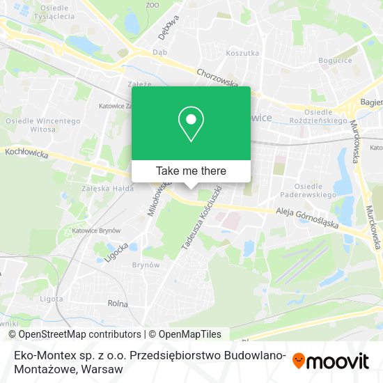 Eko-Montex sp. z o.o. Przedsiębiorstwo Budowlano-Montażowe map