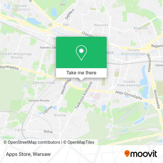 Apps Store map