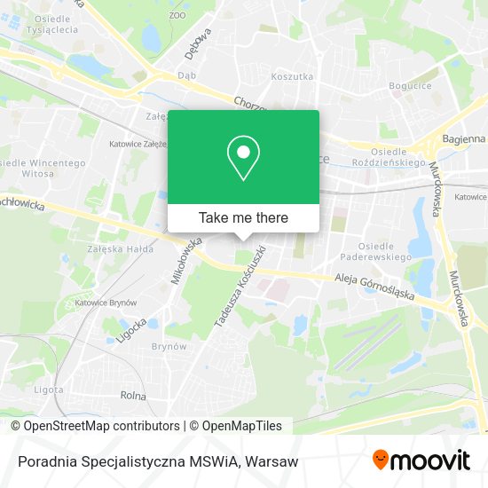 Poradnia Specjalistyczna MSWiA map