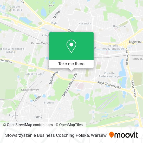 Stowarzyszenie Business Coaching Polska map