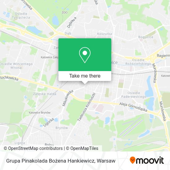 Grupa Pinakolada Bożena Hankiewicz map