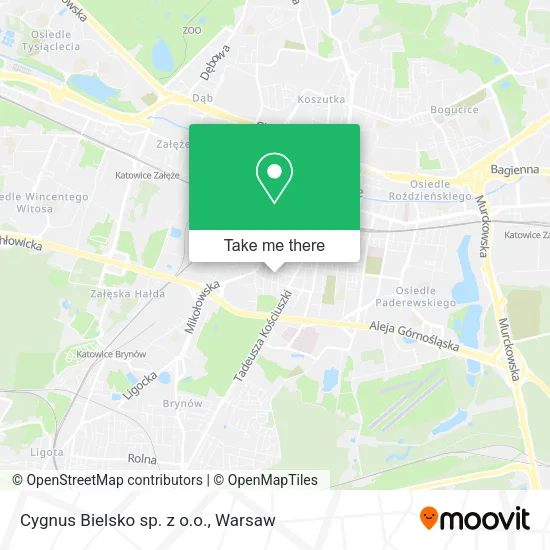 Карта Cygnus Bielsko sp. z o.o.
