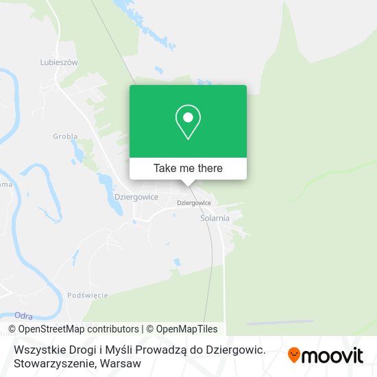 Wszystkie Drogi i Myśli Prowadzą do Dziergowic. Stowarzyszenie map