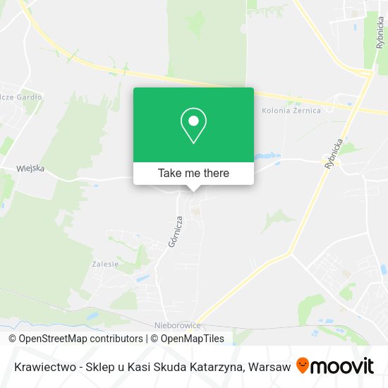 Krawiectwo - Sklep u Kasi Skuda Katarzyna map