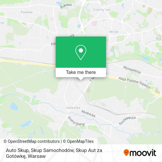 Auto Skup, Skup Samochodów, Skup Aut za Gotówkę map